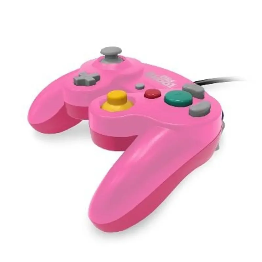 2 Gamecube Controllers - Silver & Pink (NEW) - Nintendo - Old Skool